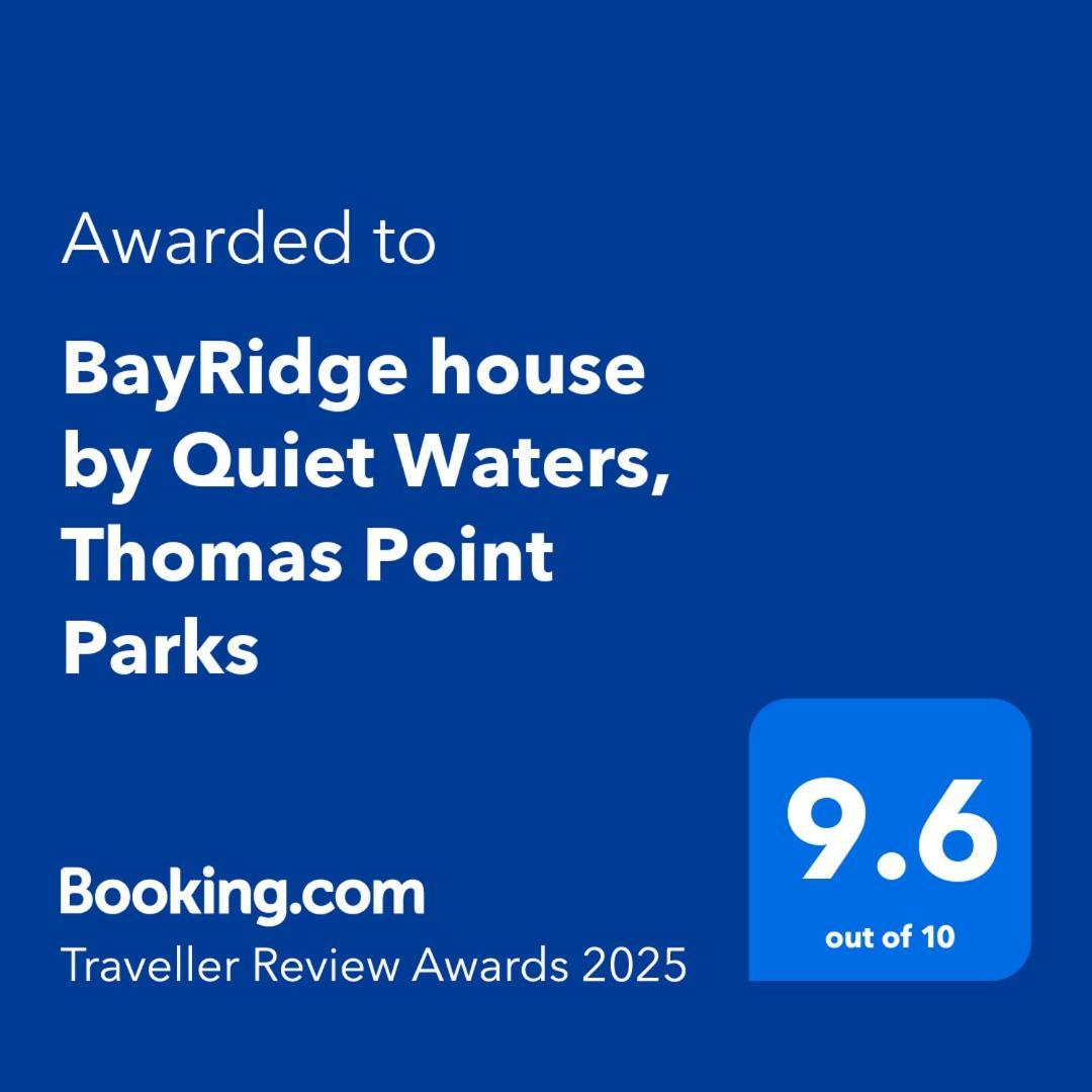 安纳波利斯Bayridge House By Quiet Waters, Thomas Point Parks公寓 外观 照片